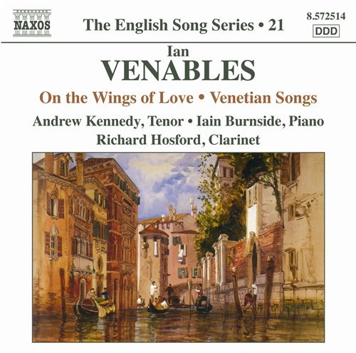 Cover for Venables / Kennedy / Burnside / Hosford · English Song Series: on the Wings of Love (CD) (2010)