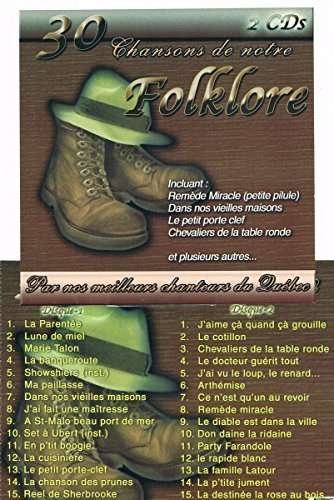 Cover for 30 Chansons Folklore · Volume 1-2 (CD) (2010)