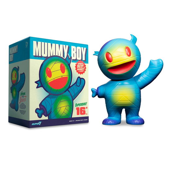 Cover for Super7 Supersize Vinyl - Mummy Boy (Blue / Yellow) (MERCH) (2023)