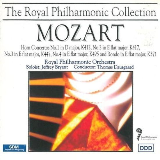 Cover for Royal Philharmonic Orchestra · Mozart:horn Concertos 1,2,3,4 (CD) (2016)