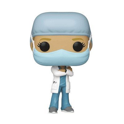 Front Line Worker - Female # 1 - Funko Pop! Heroes: - Merchandise - Funko - 0889698540476 - September 16, 2020