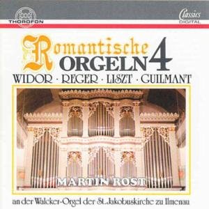 Romantic Organ 4 - Widor / Reger / Liszt - Musik - THOR - 4003913122476 - 26. marts 1996