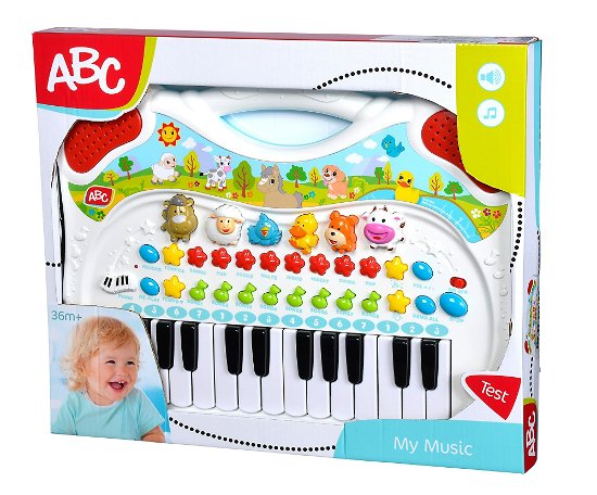 Abc Dieren Keyboard - Abc - Merchandise - Simba Toys - 4006592072476 - February 5, 2022