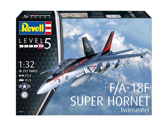 F/A-18F Super Hornet ( 03847 ) - Revell - Merchandise -  - 4009803038476 - 