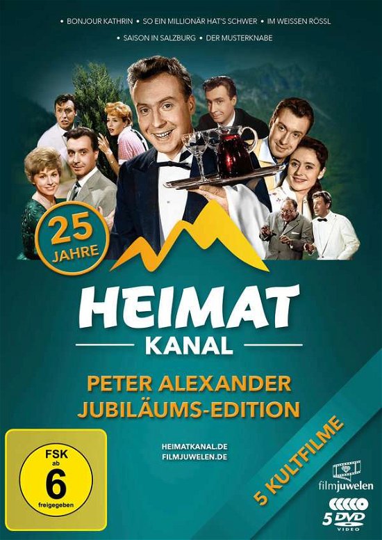 Cover for Peter Alexander · Peter Alexander Jubiläums-edition (25 Jahre Heima (DVD) (2021)