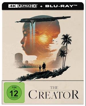 Cover for The Creator Uhd BD (Lim. Steelbook) (4K UHD Blu-ray) (2024)