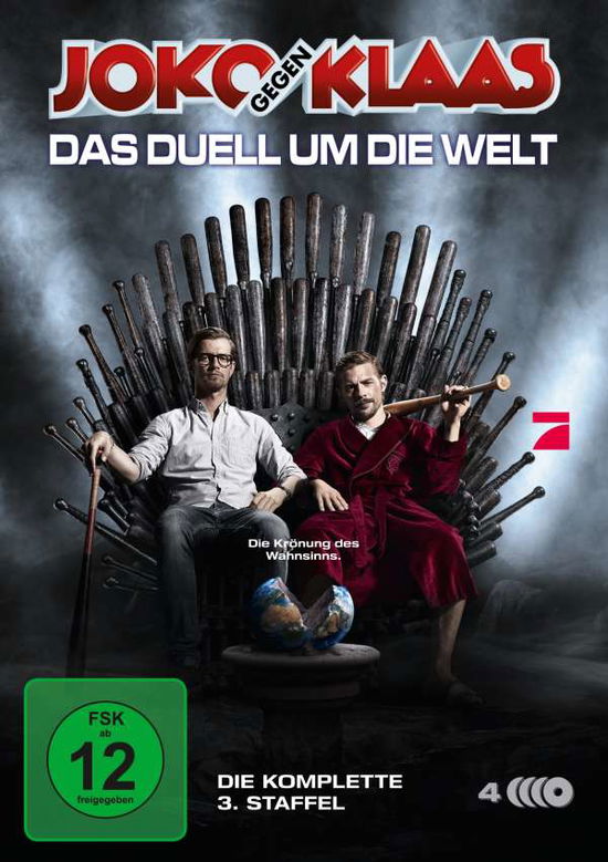 Cover for Winterscheidt,joachim / Heufer-umlauf,klaas/+ · Joko Gegen Klaas-das Duell Um Die Welt-staffel 3 (DVD) (2021)