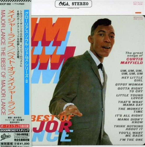 Cover for Major Lance · Best of Major Lance (Mini LP Sleeve) (CD) [Limited edition] (2008)