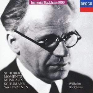 Cover for Wilhelm Bachhaus · Schubert: Moments Musicaux (CD) [Limited edition] (2015)