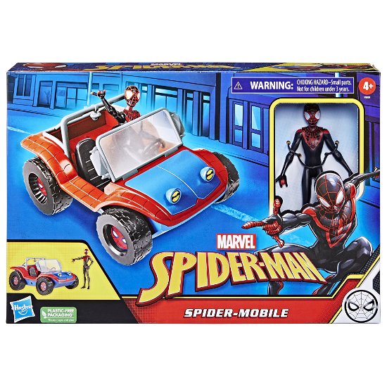 Cover for Hasbro · Marvel Spiderman Spider Mobile Toys (Legetøj)