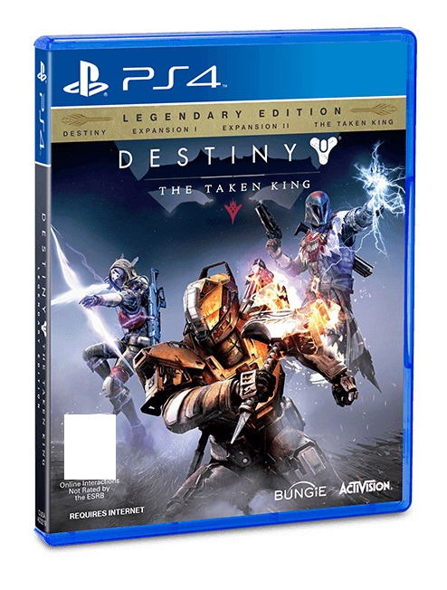 Cover for Activision Blizzard · Playstation 4: Activision Destiny: The Taken King Legen (DVD)