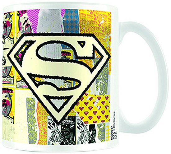 Cover for Dc Comics: Superman · Dc Comics: Superman - Logo Distressed (Tazza) (Leksaker)