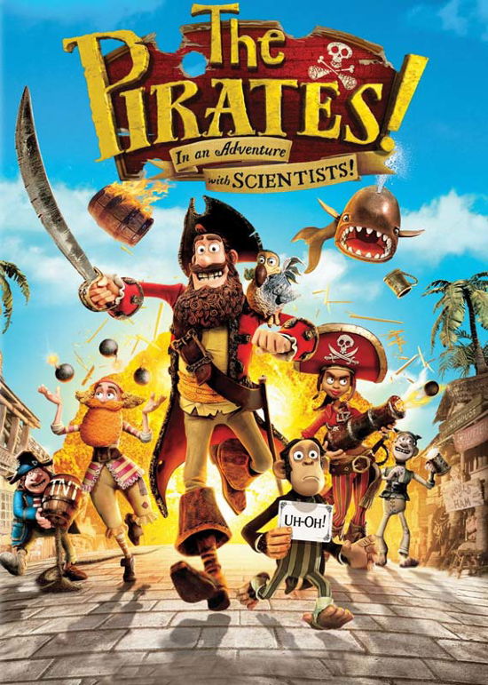Cover for The Pirates In an Adventure With Scientists · The Pirates In An Adventure With Scientists (DVD) (2023)