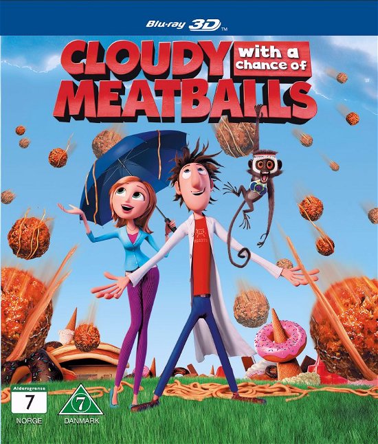 Det Regner med Frikadeller (Cloudy with a Chance of Meatballs) - Film - Elokuva -  - 5051162274476 - tiistai 15. kesäkuuta 2010