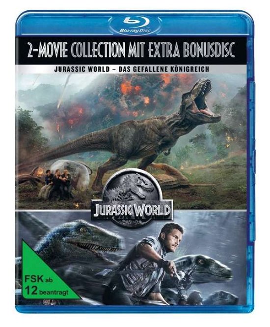 Cover for Chris Pratt,bryce Dallas Howard,jeff Goldblum · Jurassic World,2 Movie Co.BD+DVD.831714 (Bog) (2018)
