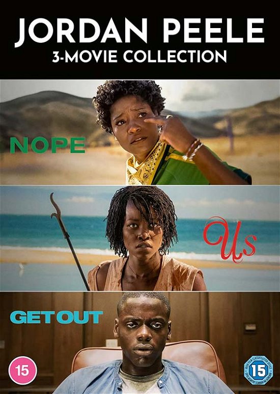 Jordan Peele - Nope / Us / Get Out - Jordan Peele Col DVD - Movies - Universal Pictures - 5053083254476 - November 14, 2022