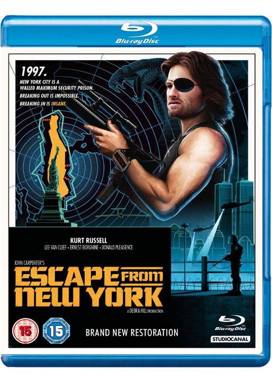 Cover for Escape From New York (Blu-ray) (2018)