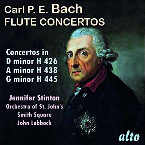 Cover for Jennifer Stinton / Orchestra of St. John's / Lubbock · Flute Concertos Alto Klassisk (CD) (2017)