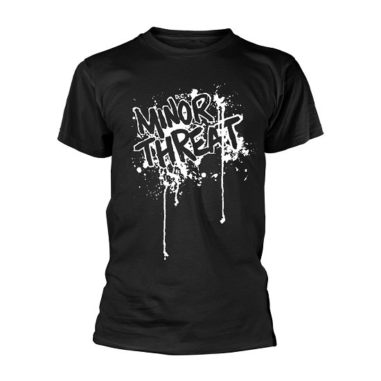 Cover for Minor Threat · Drips (T-shirt) [size S] [Black edition] (2021)