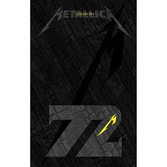 Cover for Metallica · Metallica Textile Poster: Charred M72 (Poster)