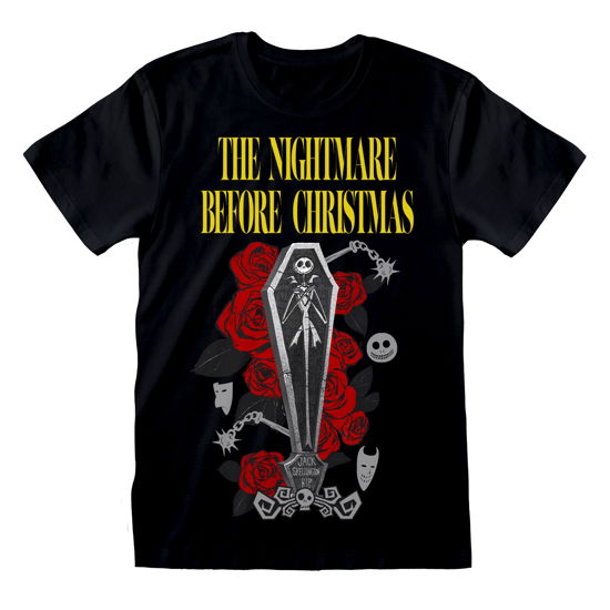 Nightmare Before Christmas T-Shirt Jack Coffin Grö -  - Merchandise -  - 5056688522476 - 2. september 2023