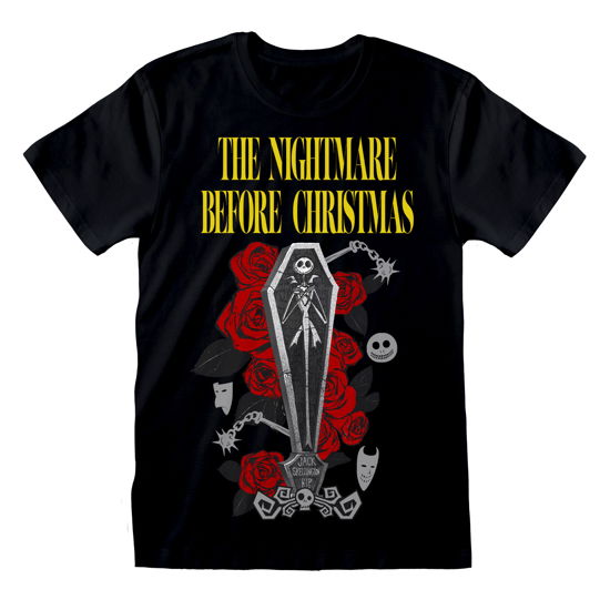 Nightmare Before Christmas T-Shirt Jack Coffin Grö -  - Merchandise -  - 5056688522476 - 2. September 2023