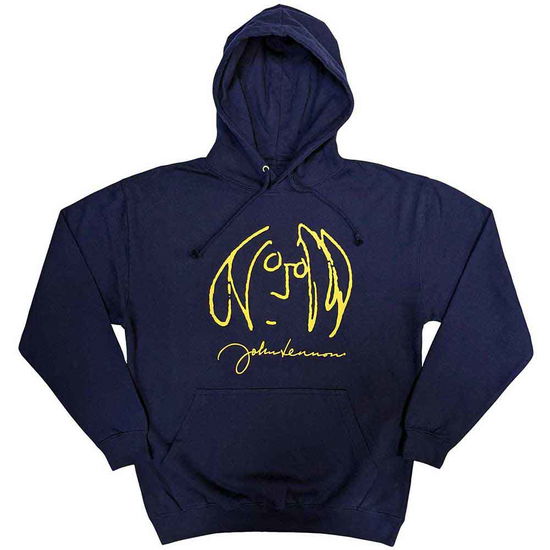 John Lennon Unisex Pullover Hoodie: Self Portrait - John Lennon - Merchandise -  - 5056737217476 - November 13, 2023