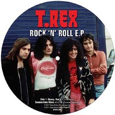 Cover for T. Rex · Rock N Roll E.P (LP) [Picture Disc edition] (2022)