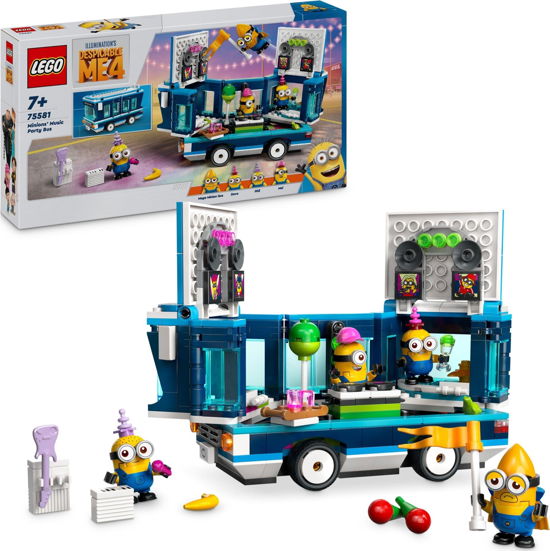 Cattivissimo Me 4: Lego 75581 · Minions und der Party Bus (Leksaker)