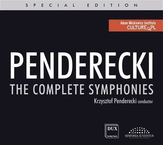 Cover for Penderecki / Hossa / Klosinska · Comp Syms (CD) [Box set] (2015)