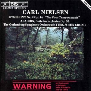 Symphony 2 - Nielsen / Myung-whun / Gothenburg S.o. - Musikk - Bis - 7318590002476 - 22. september 1994