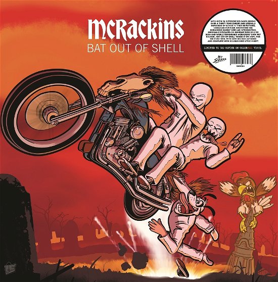 Bat Out Of Shell (Egg Coloured Vinyl) - Mcrackins - Music - HEY SUBURBIA - 8055515233476 - November 25, 2022