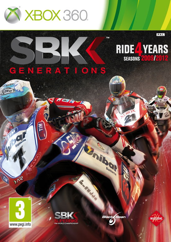 Cover for Milestone · SBK Generations (X360) (2012)