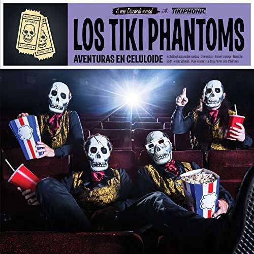 Cover for Los Tiki Phantoms · Aventuras En Celuloide (CD) (2019)