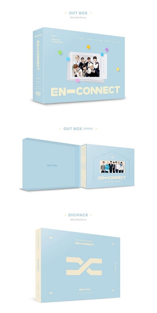 Cover for ENHYPEN · 2021 FANMEETING [EN-CONNECT] DVD (3 DISC) (MDVD) (2021)