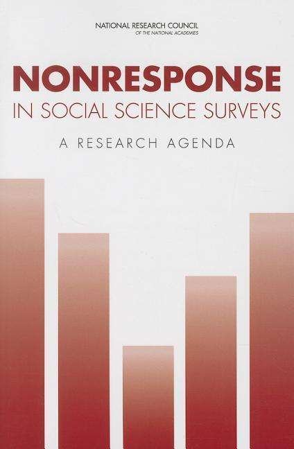 Cover for National Research Council · Nonresponse in Social Science Surveys: A Research Agenda (Pocketbok) (2013)