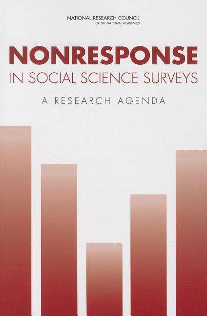 Cover for National Research Council · Nonresponse in Social Science Surveys: A Research Agenda (Paperback Bog) (2013)