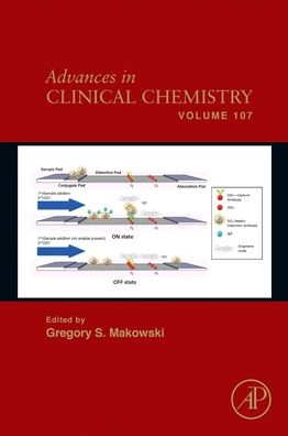 Cover for Advances in Clinical Chemistry - Advances in Clinical Chemistry (Hardcover Book) (2022)