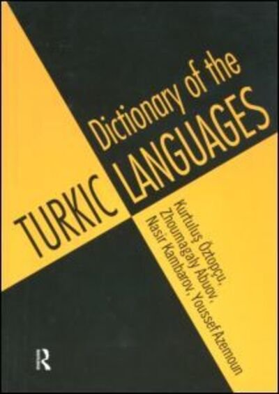 Cover for K Oztopcu · Dictionary of Turkic Languages (Pocketbok) (1999)