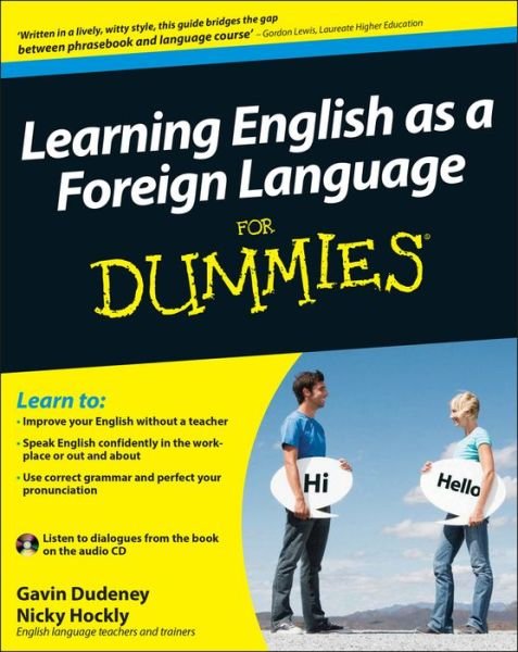 Cover for Dudeney, Gavin (The Consultants-E) · Learning English as a Foreign Language For Dummies (Book) (2009)