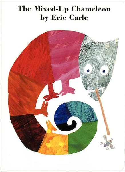 Cover for Eric Carle · The Mixed-Up Chameleon Board Book (Kartonbuch) [Brdbk edition] (1998)