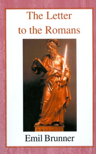 Cover for Emil Brunner · The Letter to the Romans (Paperback Book) [Repr edition] (2003)