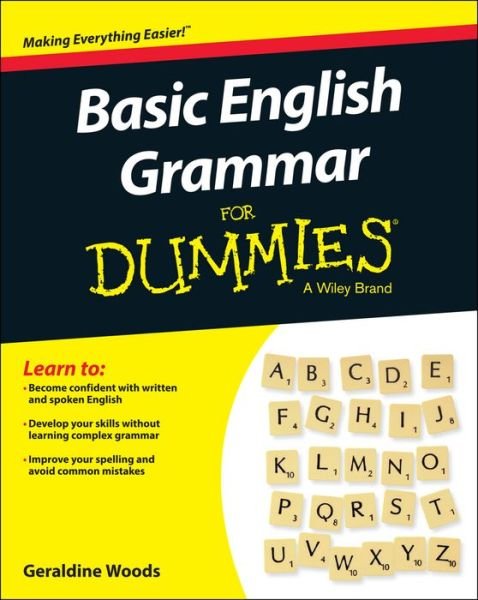 Woods, Geraldine (New York, New York) · Basic English Grammar For Dummies - US (Pocketbok) [US edition] (2015)