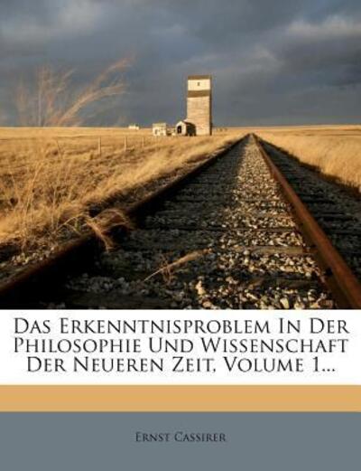 Cover for Cassirer · Das Erkenntnisproblem In Der P (Book) (2011)