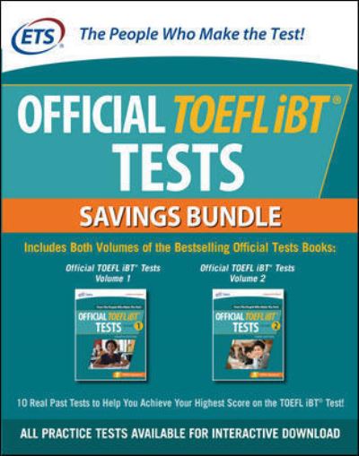 Cover for Educational Testing Service · The Ultimate TOEFL iBT Test Prep Savings Bundle, Third Edition (Book) (2021)