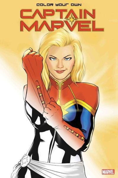 Cover for Marvel Comics · Color Your Own Captain Marvel (Pocketbok) (2019)