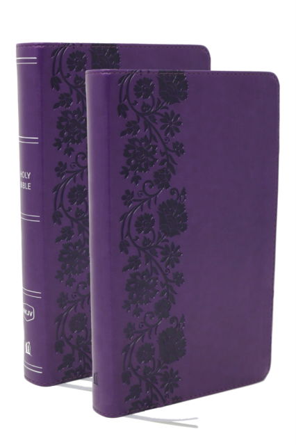 Cover for Thomas Nelson · NKJV Personal Size End-of-verse Reference Bible with Journal SET, Purple Leathersoft, Comfort Print (N/A) (2025)