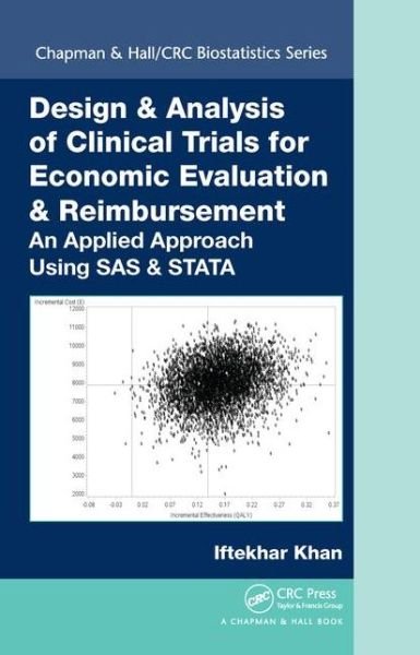 Cover for Iftekhar Khan · Design &amp; Analysis of Clinical Trials for Economic Evaluation &amp; Reimbursement: An Applied Approach Using SAS &amp; STATA - Chapman &amp; Hall / CRC Biostatistics Series (Hardcover bog) (2015)