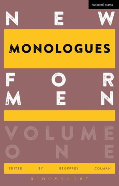 Cover for Colman Geoffrey · New Monologues for Men - Audition Speeches (Pocketbok) (2016)