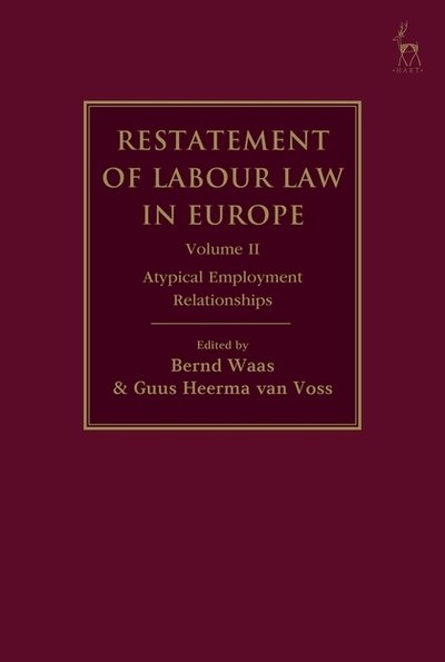 Cover for Waas Bernd · Restatement of Labour Law in Europe: Vol II (Hardcover Book) (2020)
